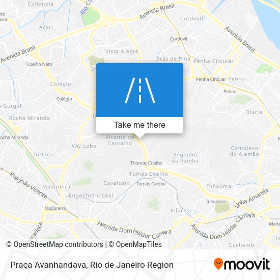 Praça Avanhandava map
