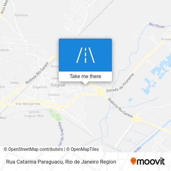Rua Catarina Paraguacu map