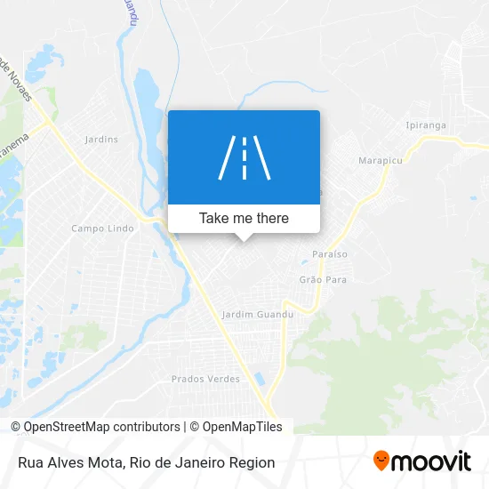 Rua Alves Mota map