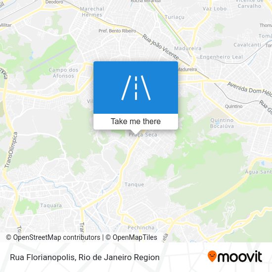 Rua Florianopolis map