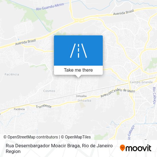 Rua Desembargador Moacir Braga map