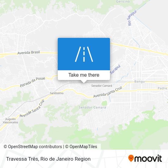 Travessa Três map