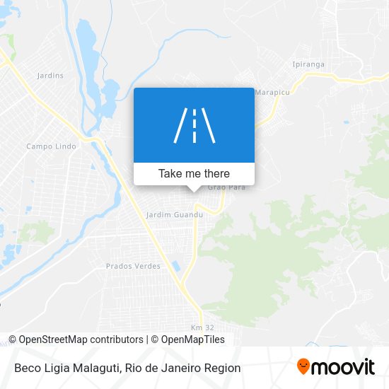 Beco Ligia Malaguti map