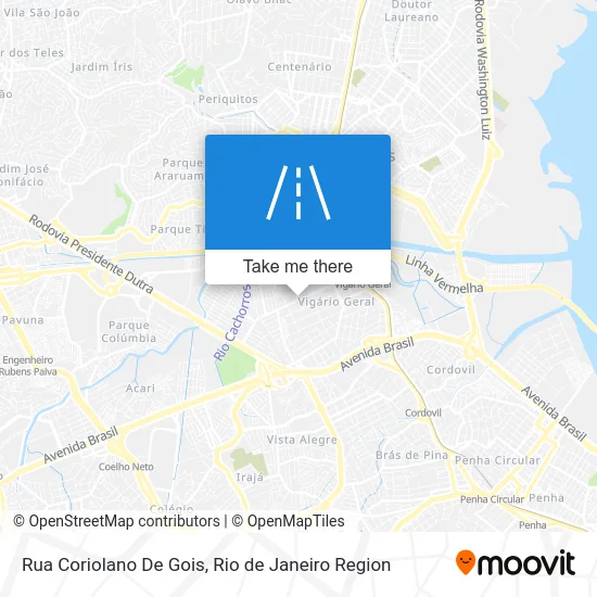 Rua Coriolano De Gois map