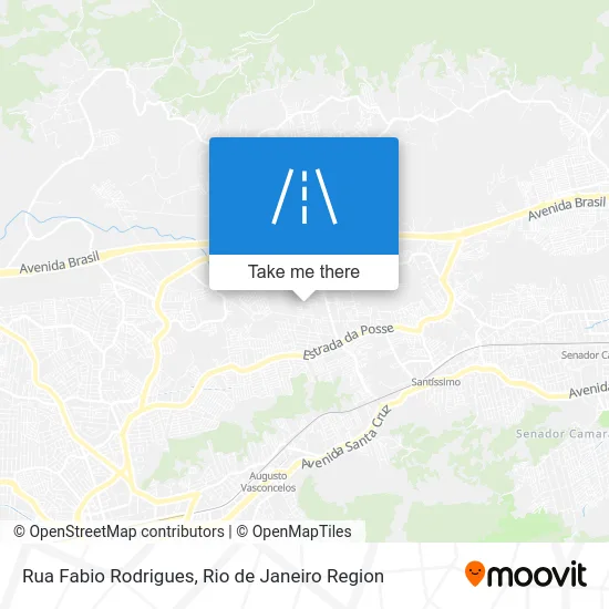 Rua Fabio Rodrigues map