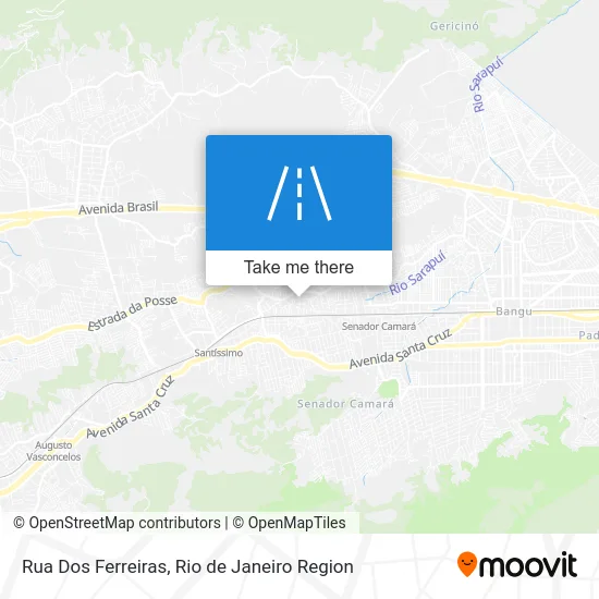 Rua Dos Ferreiras map