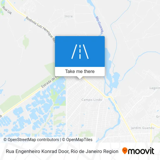 Rua Engenheiro Konrad Door map