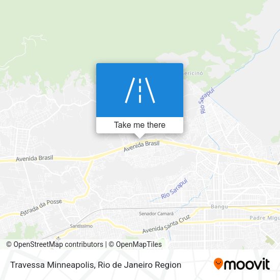 Travessa Minneapolis map