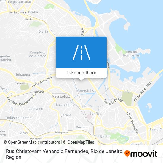 Rua Christovam Venancio Fernandes map
