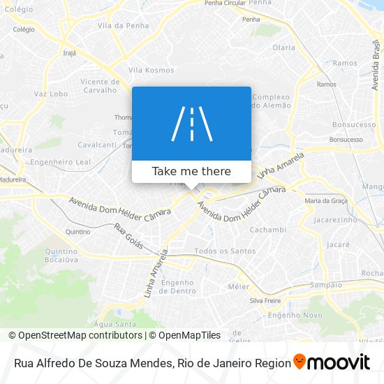 Rua Alfredo De Souza Mendes map