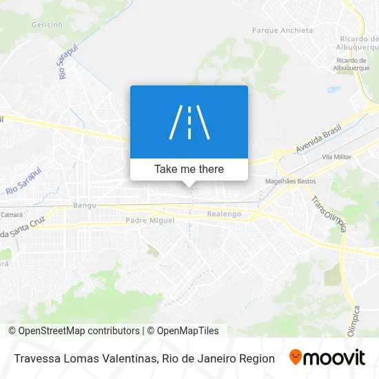 Travessa Lomas Valentinas map