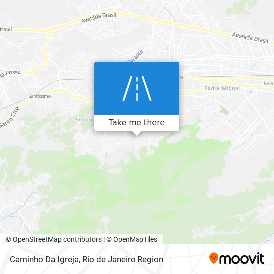 Caminho Da Igreja map