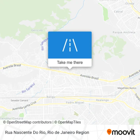 Rua Nascente Do Rio map