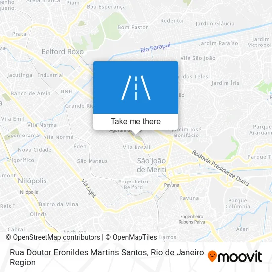 Rua Doutor Eronildes Martins Santos map