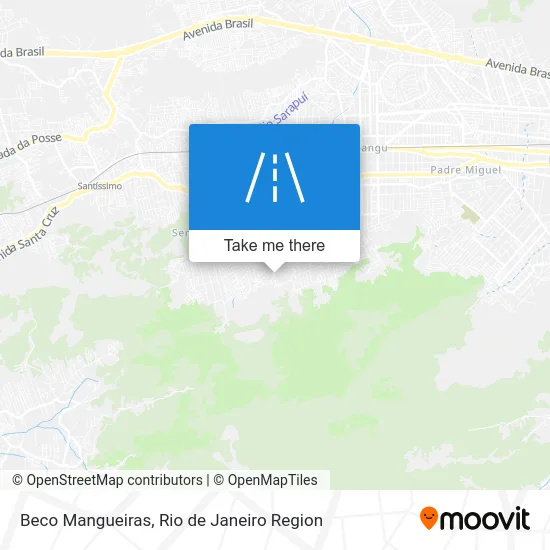 Beco Mangueiras map