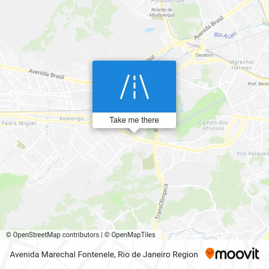 Avenida Marechal Fontenele map