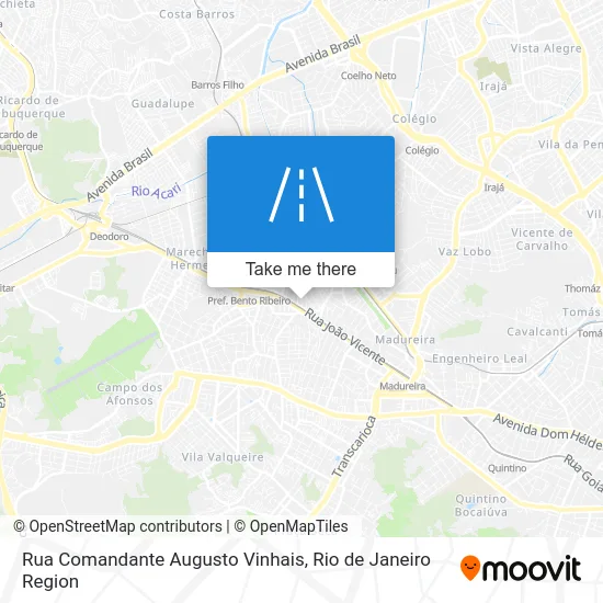 Rua Comandante Augusto Vinhais map