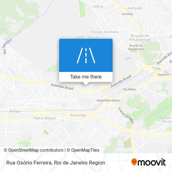 Rua Osório Ferreira map