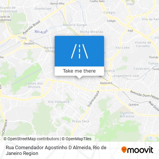 Rua Comendador Agostinho D Almeida map