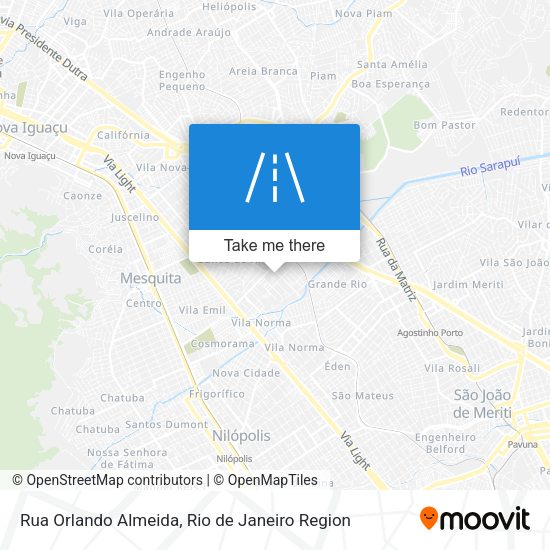 Rua Orlando Almeida map