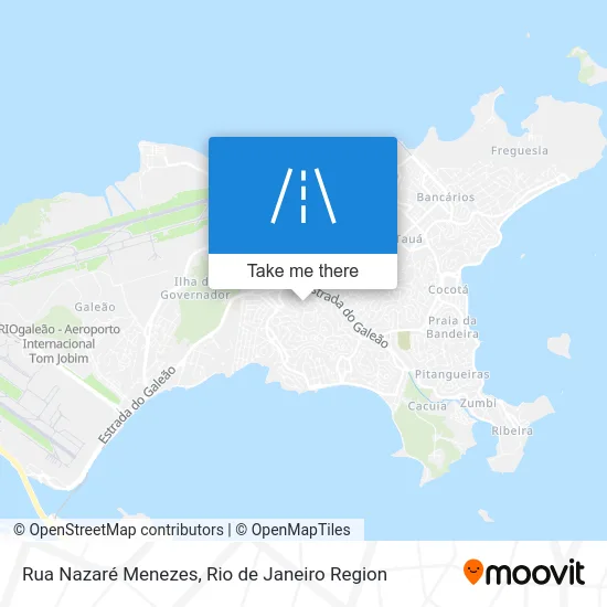 Rua Nazaré Menezes map