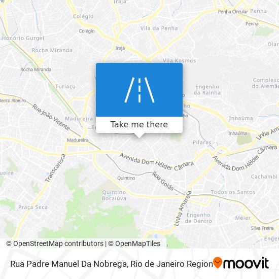 Rua Padre Manuel Da Nobrega map