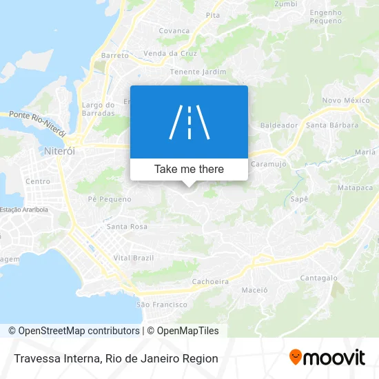 Travessa Interna map