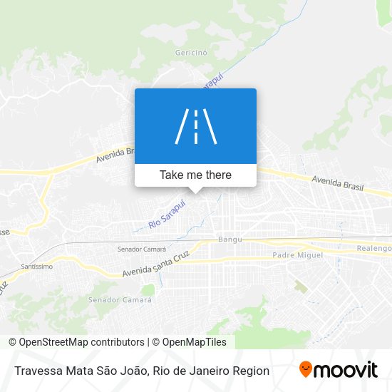 Travessa Mata São João map