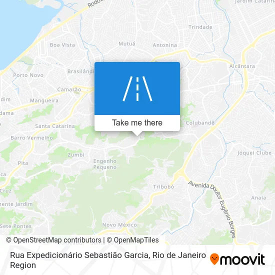 Rua Expedicionário Sebastião Garcia map