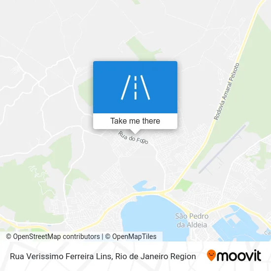 Rua Verissimo Ferreira Lins map