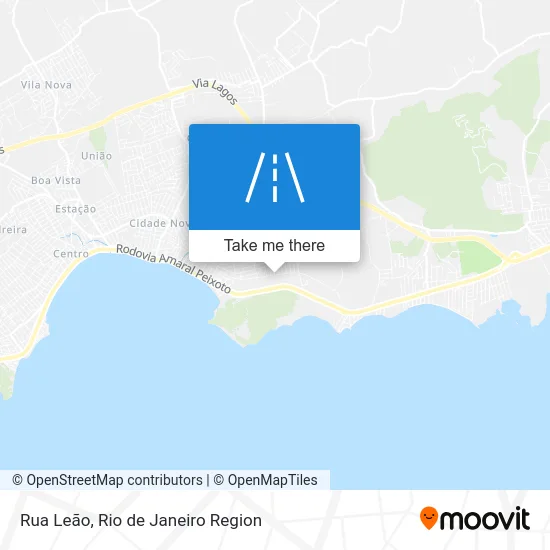 Rua Leão map