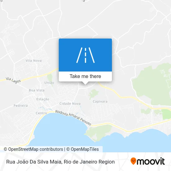 Rua João Da Silva Maia map