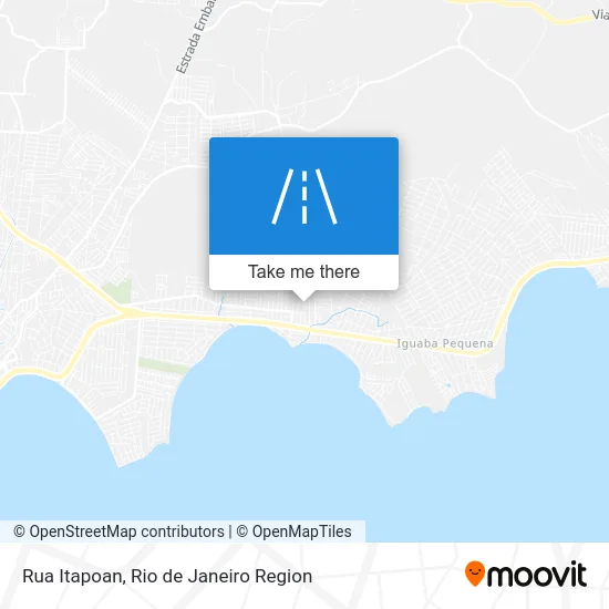 Rua Itapoan map