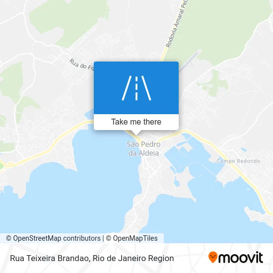 Rua Teixeira Brandao map