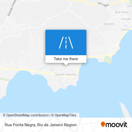 Rua Ponta Negra map