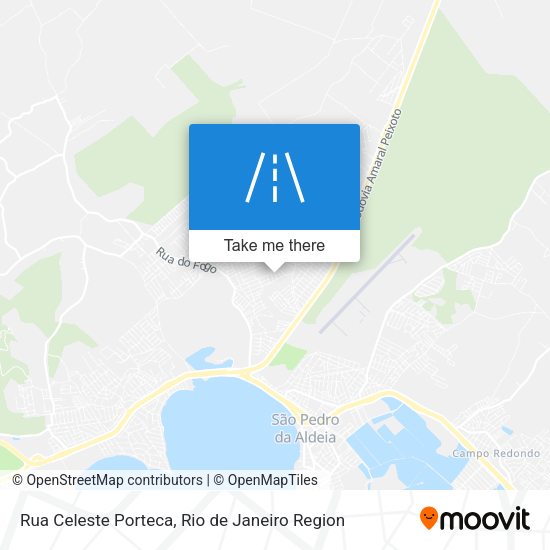 Rua Celeste Porteca map
