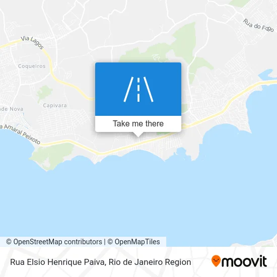 Rua Elsio Henrique Paiva map