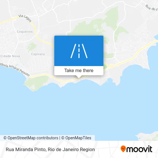 Rua Miranda Pinto map