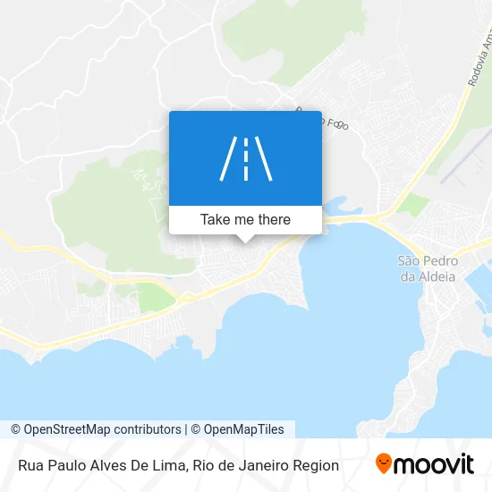Rua Paulo Alves De Lima map