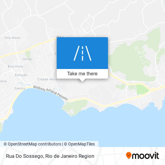 Rua Do Sossego map