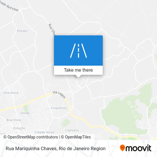 Rua Mariquinha Chaves map