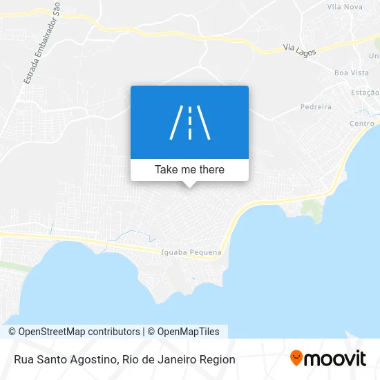 Rua Santo Agostino map
