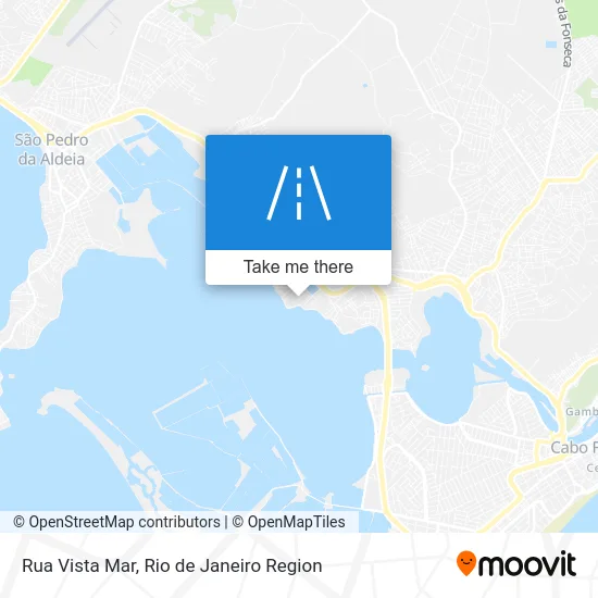 Rua Vista Mar map