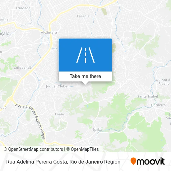 Rua Adelina Pereira Costa map