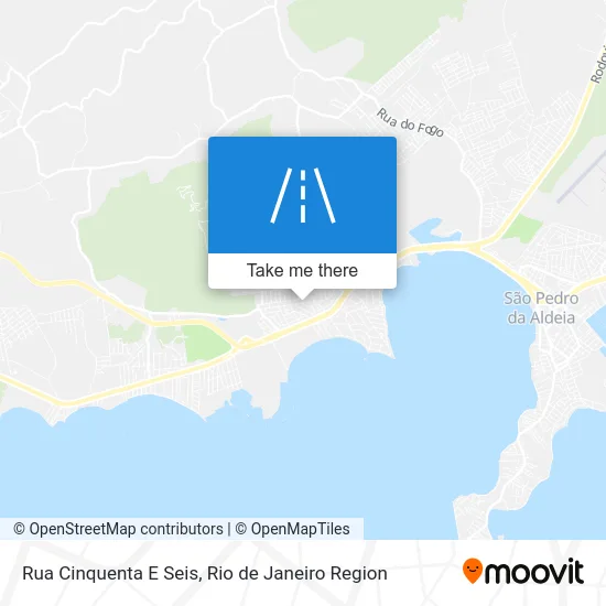 Rua Cinquenta E Seis map