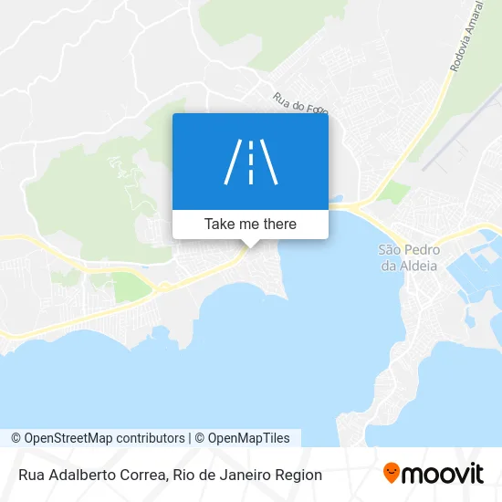 Rua Adalberto Correa map