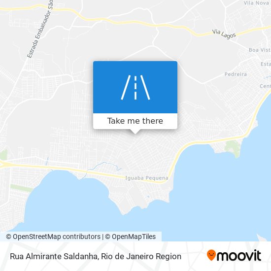 Rua Almirante Saldanha map