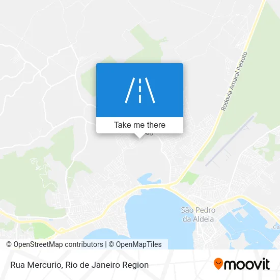 Rua Mercurio map