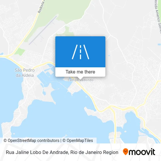 Rua Jaline Lobo De Andrade map