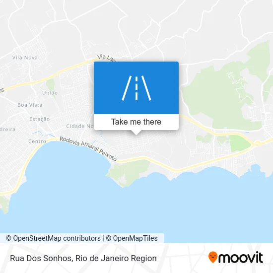 Rua Dos Sonhos map